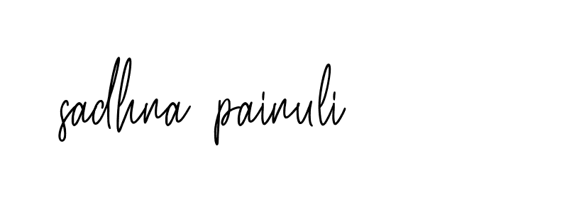 Signature of sadhna-painuli