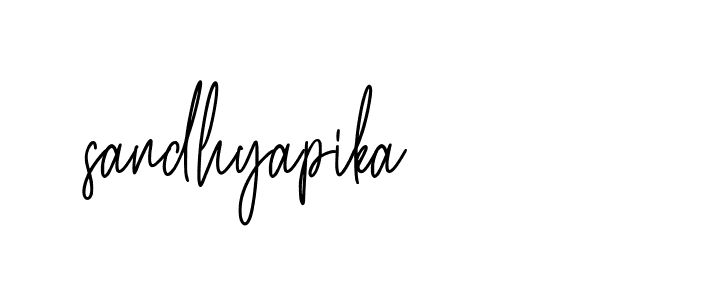 Signature of sandhyapika