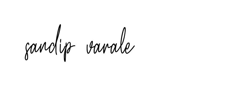 Signature of sandip-varale