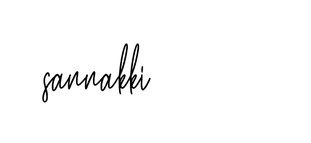 Signature of sannakki