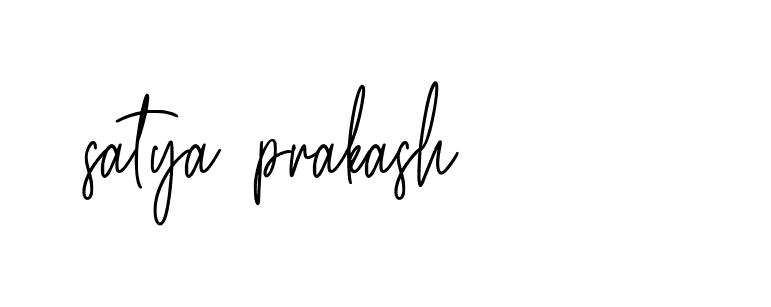 Signature of satya-prakash