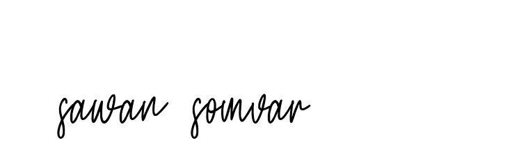 Signature of sawan-somvar