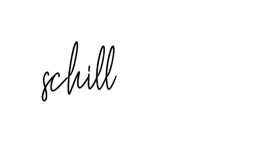 Signature of schill