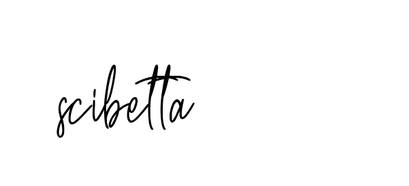 Signature of scibetta