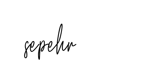 Signature of sepehr