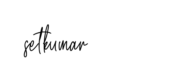 Signature of setkumar