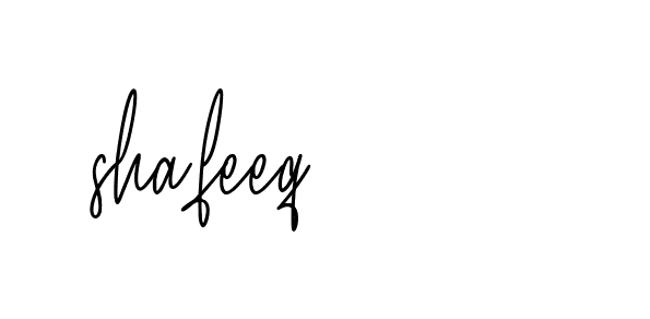 Signature of shafeeq