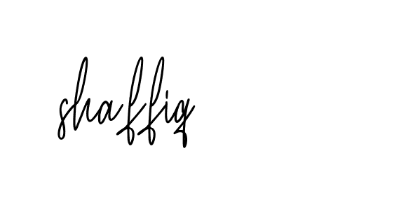 Signature of shaffiq