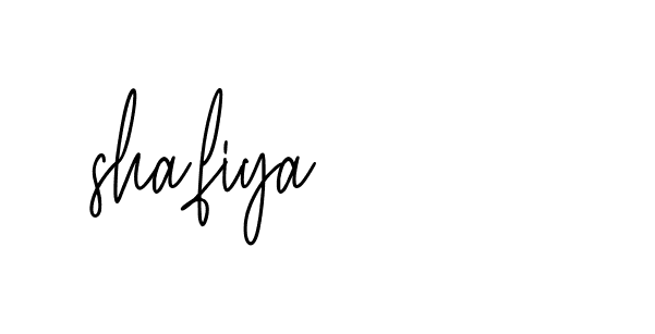 Signature of shafiya