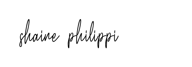 Signature of shaine-philippi