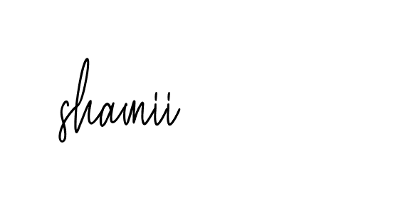 Signature of shamii