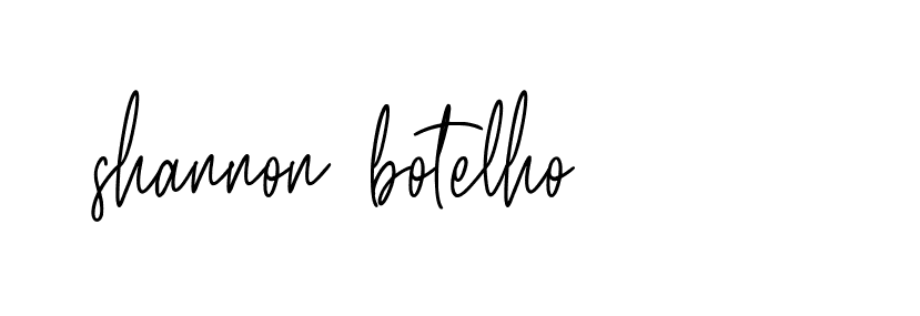 Signature of shannon-botelho