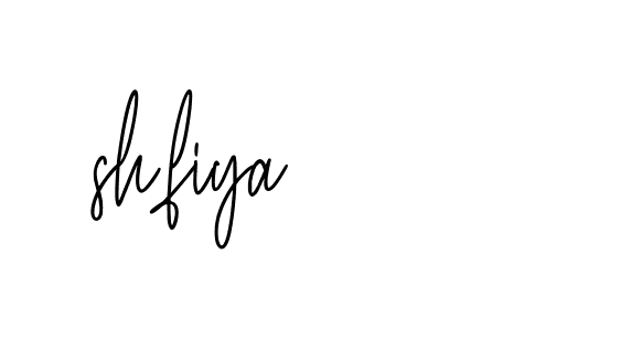 Signature of shfiya