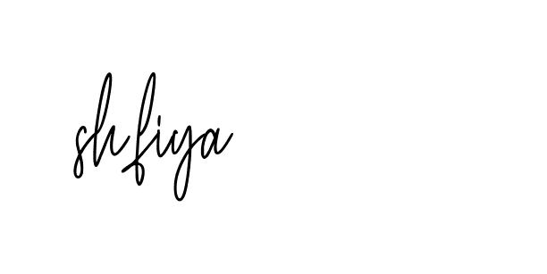 Signature of shfiya-