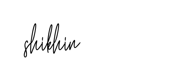 Signature of shikhin