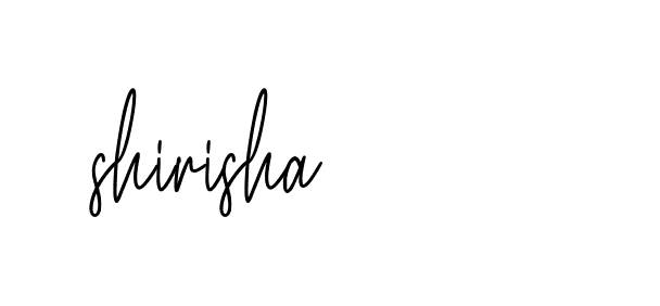 Signature of shirisha