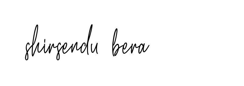 Signature of shirsendu-bera