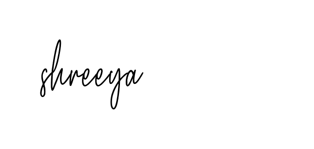 Signature of shreeya-