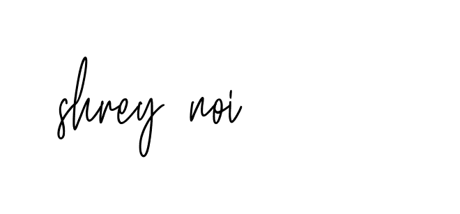 Signature of shrey-noi