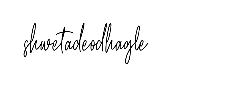 Signature of shwetadeodhagle-