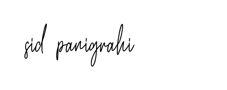 Signature of sid-panigrahi