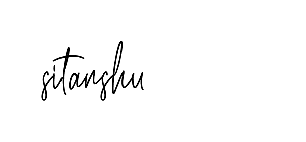 Signature of sitanshu