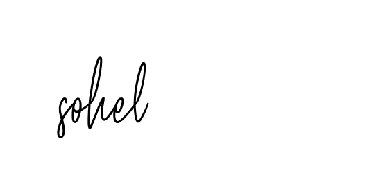 Signature of sohel