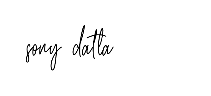 Signature of sony-datla