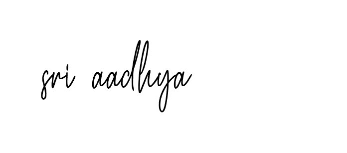 Signature of sri-aadhya