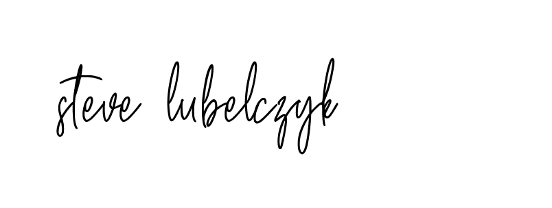 Signature of steve-lubelczyk