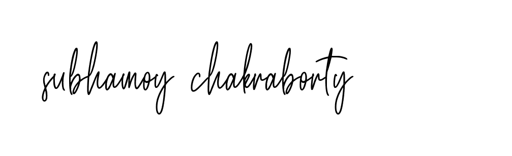 Signature of subhamoy-chakraborty