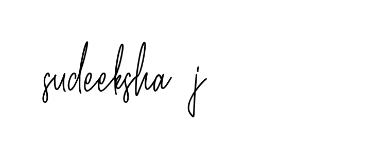 Signature of sudeeksha-j