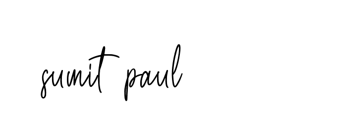 Signature of sumit-paul