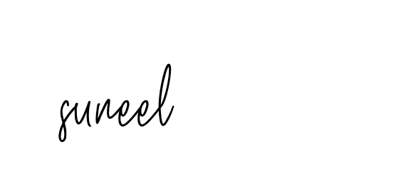 Signature of suneel