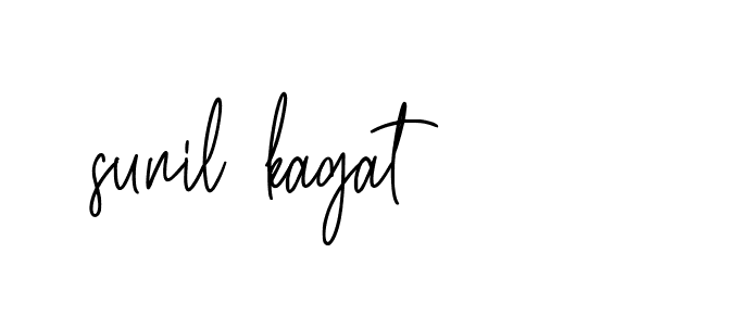 Signature of sunil-kagat