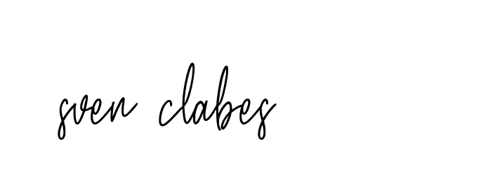 Signature of sven-clabes