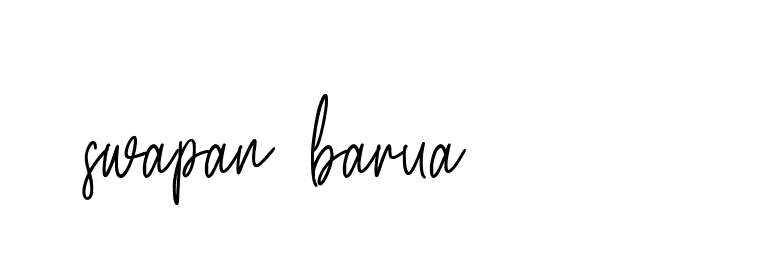 Signature of swapan-barua