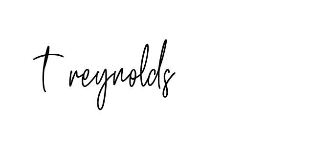 Signature of t-reynolds