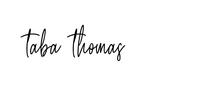 Signature of taba-thomas