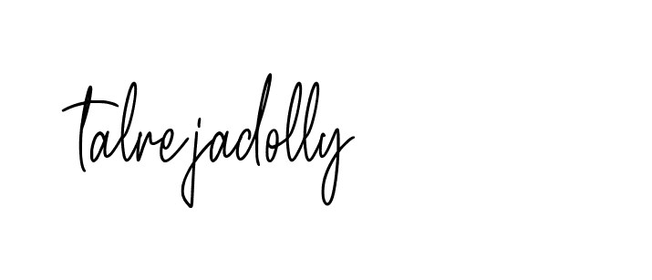 Signature of talrejadolly