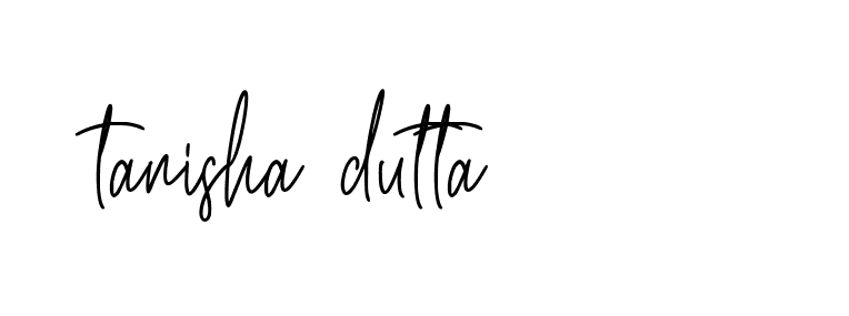 Signature of tanisha-dutta