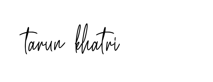 Signature of tarun-khatri