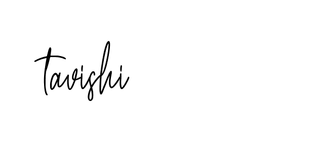 Signature of tavishi-