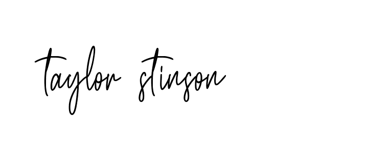 Signature of taylor-stinson