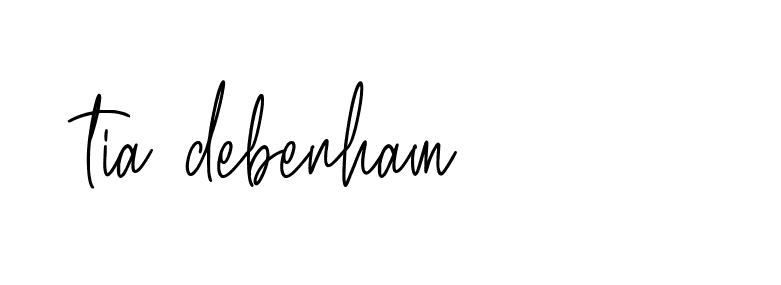 Signature of tia-debenham