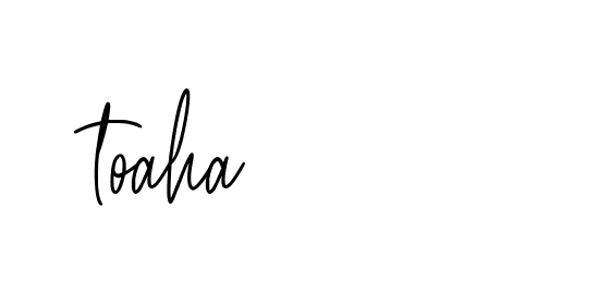 Signature of toaha