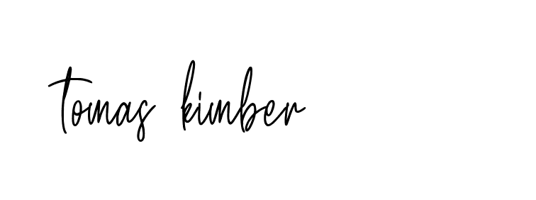 Signature of tomas-kimber