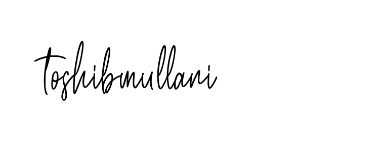 Signature of toshibmullani