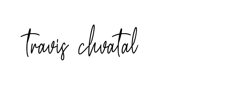 Signature of travis-chvatal