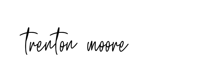 Signature of trenton-moore